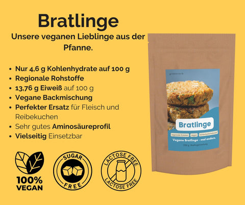 Bratlinge - Mischung zum selbst braten