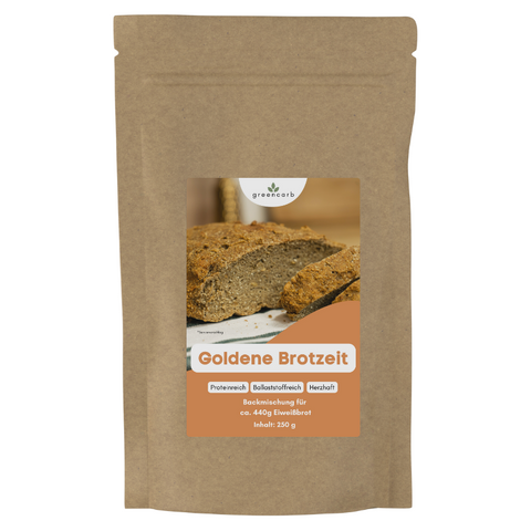 Greencarb® Brotbackmischung Gold, Mediterran, Sonnig (250 g)